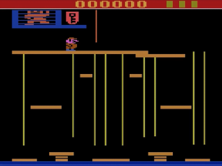Donkey Kong Junior [Coleco] title screen for Atari 2600